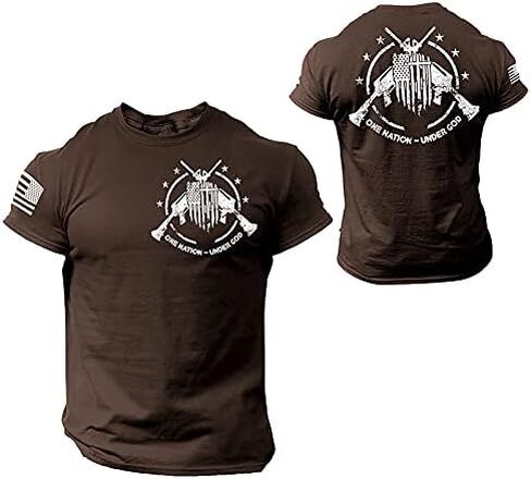 One Nation Under God USA T-Shirt for Man in Saudi Arabia