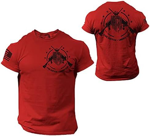 One Nation Under God USA T-Shirt for Man in Saudi Arabia