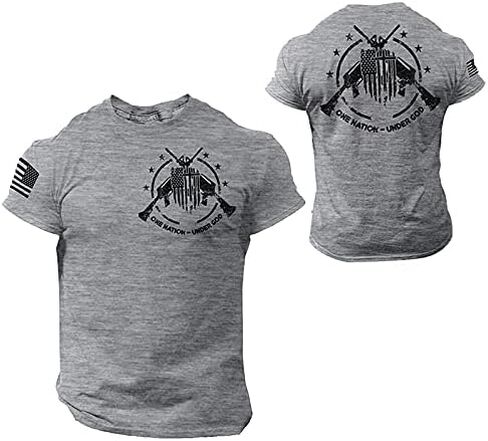 One Nation Under God USA T-Shirt for Man in Saudi Arabia