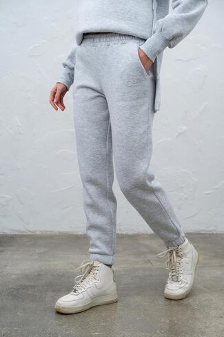 OBRII Women’s Oversized Gray Joggers Loose Fit Sweatpants with Pockets, Elastic Waist & Cuffed Ankles SS25 Ukrainian Brand in Saudi Arabia