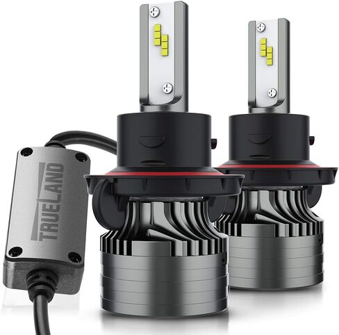 H13 9008 لمبات الضباب ، 10000LM 70W 6000K XENON WHITE ، تشمل وحدة فك ترميز CANBUS ، شعاع منخفض منخفض ، IP68 مقاوم للماء ، متوافق مع الضباب فقط in Kuwait