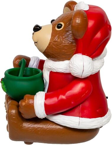 Kurt Adler Bradley The Christmas Bubble Bear in Saudi Arabia