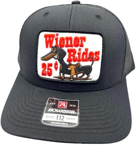 قبعة سائق الشاحنة، رقعة Wiener Rides 25 سنت، قابلة للتعديل in Saudi Arabia