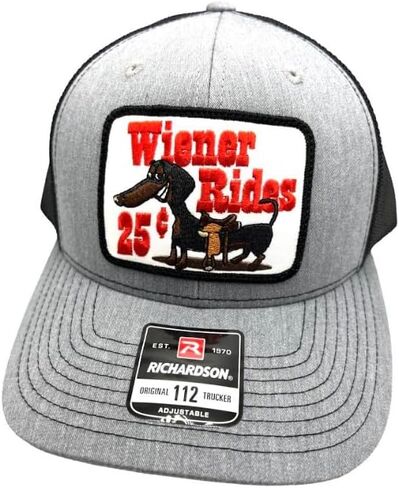 قبعة سائق الشاحنة، رقعة Wiener Rides 25 سنت، قابلة للتعديل in Saudi Arabia