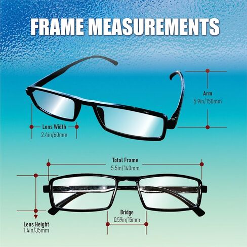 Lobyn Value Packs Cheap Readers 5 Pack Unisex Reading Glasses – Lightweight Black Readers in Saudi Arabia