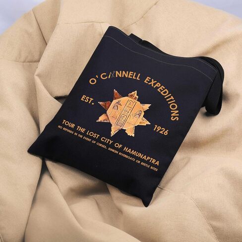 WCGXKO Mummy Movie Merch Horror Movie Gift Expeditions Est. 1926 Tote Bag Mummy Lover Gift in Saudi Arabia
