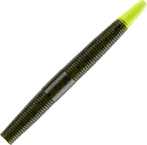 Yum Lures YDG644 Dinger Fishing Bait, Green Pumpkin/Purple Flake, 6" in Saudi Arabia