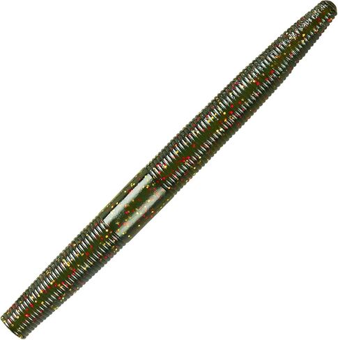 Yum Lures YDG644 Dinger Fishing Bait, Green Pumpkin/Purple Flake, 6" in Saudi Arabia