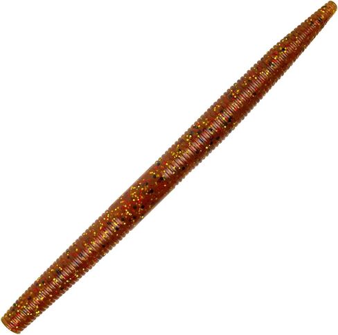 Yum Lures YDG644 Dinger Fishing Bait, Green Pumpkin/Purple Flake, 6" in Saudi Arabia