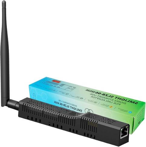 SMLIGHT SLZB-06MG24 Zigbee 3.0 to Ethernet,USB,and WiFi Gateway Coordinator with PoE,Universal Gateway for Home Assistant/ Zigbee2MQTT/ZHA,Wireless Zigbee 3.0 USB Adapter in Saudi Arabia