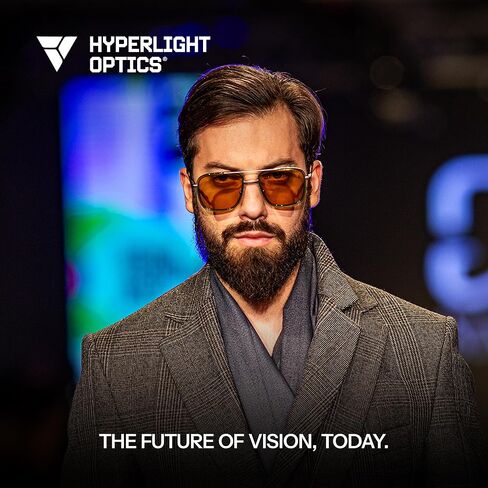 Hyperlight Aviator Green Fullerene C60 UV & bluelight daily shades for men. Unisex luxury sunglasses for women, designer sunglasses for men. Fashion branded harmonized white light eyeglasses w/case in Saudi Arabia