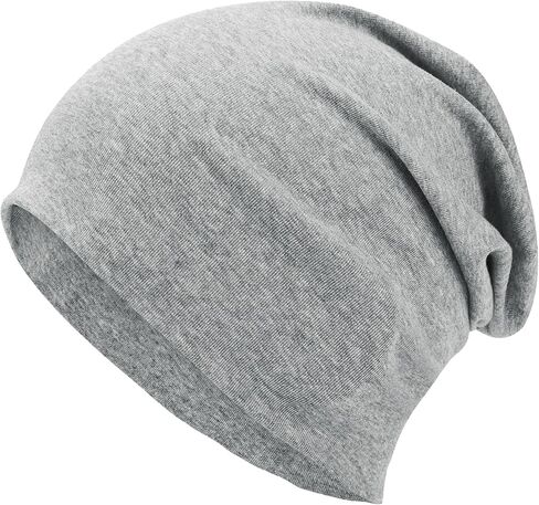 ROYBENS 100% Cotton T-Shirt Beanie for Women Men Slouchy Beanies Soft Hipster Daily Hat Lightweight Skull Cap in Saudi Arabia