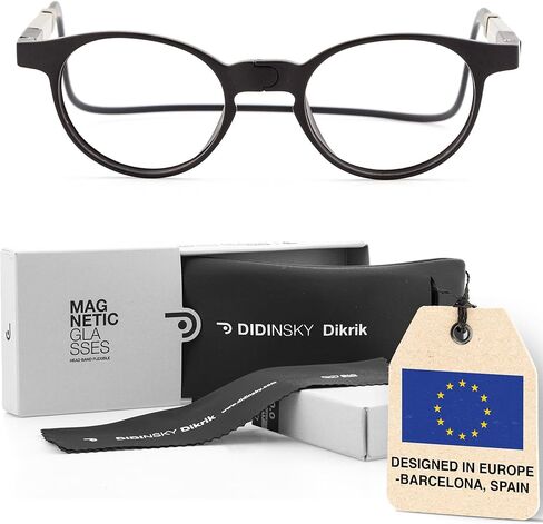 DIDINSKY Magnetic Reading Glasses – Foldable Blue Light Blocking Readers for Men & Women with Anti-Reflective Lenses in Saudi Arabia