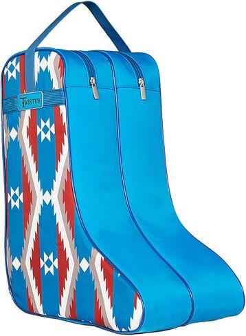 حقيبة التمهيد الإقصائية ، شوكولاتة بنية مع نسيج سهم جنوب غرب ، microsuede ، مقابض النايلون in Kuwait