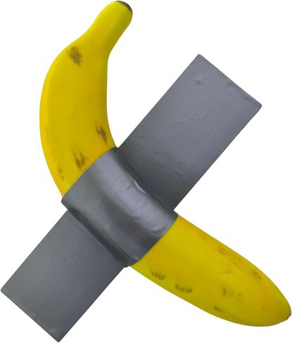 ASVP Shop Duct Tape Banana - Hand Painted - Fine Art Sculpture Kit To Hang In Your Room in Saudi Arabia