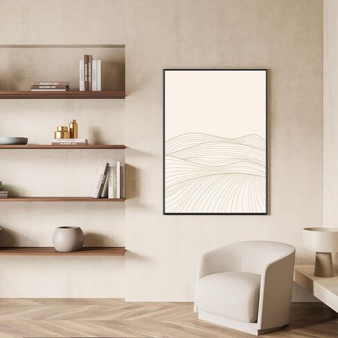 Risgatto A3 Picture Frame, 11.7x16.5 Inch Minimalist Aluminum Frame with HD Acrylic, Thin Metal Poster Frame for Wall Mount, Vertical & Horizontal Display – Black in Kuwait