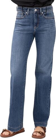 شركة Silver Jeans Co. بنطال جينز Avery عالي الارتفاع للنساء ذو ​​قصة متعرجة in Saudi Arabia