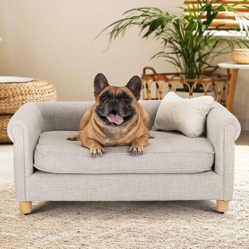 DCEE Round Dogs Sofa - Cats Couch ، يحمل ما يصل إلى 50 رطلاً ، 24 بوصة. in Kuwait