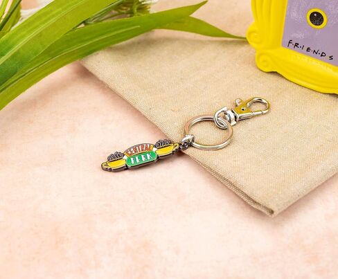 SalesOne Friends Central Perk Logo Enamel Keychain, Keyring Holder in Saudi Arabia