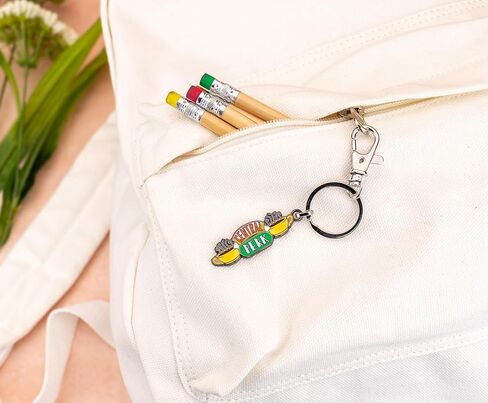 SalesOne Friends Central Perk Logo Enamel Keychain, Keyring Holder in Saudi Arabia