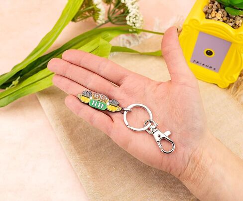 SalesOne Friends Central Perk Logo Enamel Keychain, Keyring Holder in Saudi Arabia