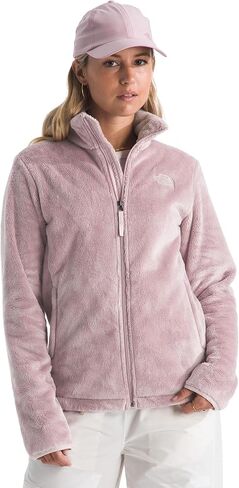 The North Face Women's Osito Full Zip Fleece Jacket (Standard & Plus Size) - Soft & Lightweight Fleece, Secure Zip Pockets, Metal Pink, Medium in Saudi Arabia