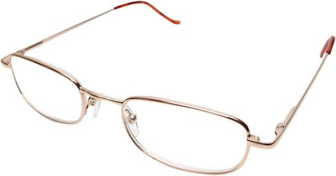 Calabria Telben Designer Metal Oval Reading Glasses Gold Tortoise Havana Men Women Trendy Readers Stylish Modern Eyeglasses in Saudi Arabia