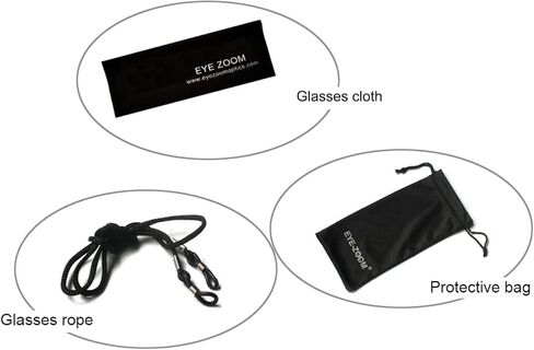 EYE ZOOM 3 Pack Retro Round Plastic Frame Reading Glasses for Men and Women, Multi Color in Saudi Arabia