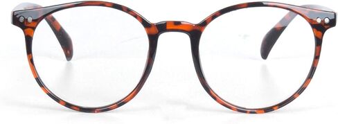EYE ZOOM 3 Pack Retro Round Plastic Frame Reading Glasses for Men and Women, Multi Color in Saudi Arabia