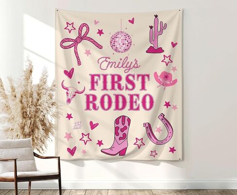 TQ22 Fearfully And Onederfully Made Birthday Banner Girl First Birthday Photo Backdrop Grandmillenial Christian Birthday Tapestry Coquette Bow in Saudi Arabia
