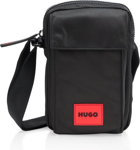 HUGO، حقيبة كروس إيثون بولي تويل، أسود سمك السلور، مقاس واحد in Saudi Arabia