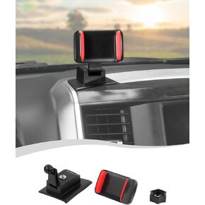 Hoolcar Phone Holder Mount Dash Multi-Mount Phone Kit with Storage Box Compatible with Dodge Ram 2018-2023, Interior Accessories in Kuwait