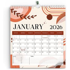 2025 Wall Calendar - Jan 2025 - Dec 2025, Birth Month Flowers Calendar 2025, Dates Notes To-do List Organizing, Your Home School Or Decor in Saudi Arabia