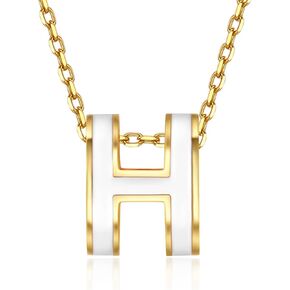 قلادة BUENAVO بتصميم كلاسيكي للسيدات مطلية بالذهب عيار 18 قيراط مع قلادة للسيدات ملونة واختيارية in Kuwait