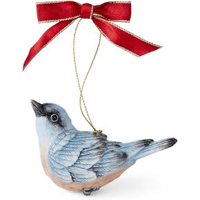 Spode Christmas Tree Dog Ornament, Festive Tree Decoration for Holiday Celebrations with Ribbon Bow for Hanging, Adorable Cute Puppy Seasonal Accent & Classic Home Holiday Décor in Saudi Arabia