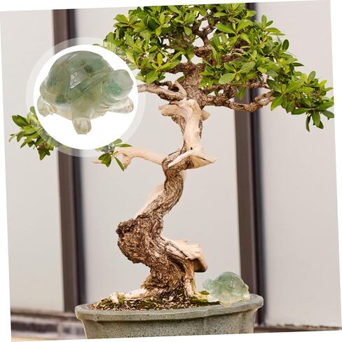 Crystal Turtle Statue Elegant Turtle Figurine for Tabletop Decor Fish Tank Decoration and Home Ornament Crystal Figure for Collectors and Nature Lovers in Saudi Arabia