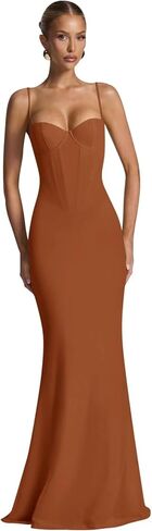 UZN 3D Floral Bridesmaid Dresses Long Sweetheart for Women Spaghetti Straps Formal Evening Party Gowns in Saudi Arabia