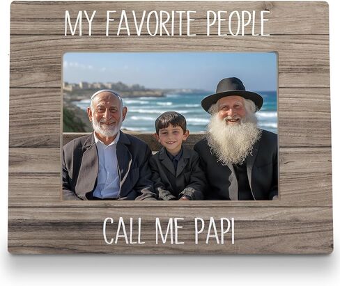 FLDAS Pop Pop Picture Frame 8x10, Grandpa Picture Frames, Grandpa Gifts from Grandkids, Gifts for PopPop Fathers Day from Grandson Granddaughter, My Favorite People Call Me Pop Pop Photo Frame 5X7 in Saudi Arabia