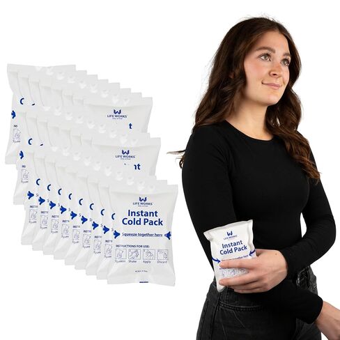 LIFE WORKS Instant Cold Pack (4" x 5.5") – 8pk in Kuwait
