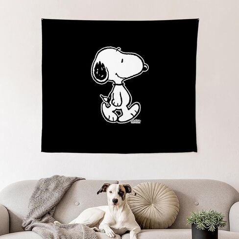 CafePress Peanuts Snoopy Wall Tapestry 51" x 60" in Saudi Arabia