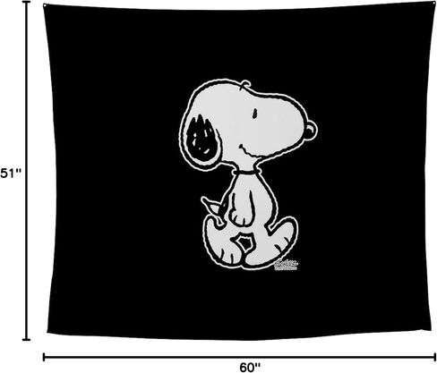 CafePress Peanuts Snoopy Wall Tapestry 51" x 60" in Saudi Arabia