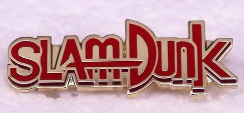 Slam Dunk Title Anime Manga 1.75" Enamel Pin Badge in Saudi Arabia