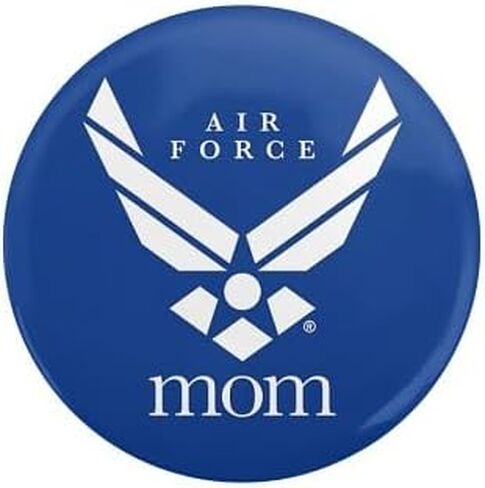 CafePress U.S. Air Force Mom 2.25 Button 2.25" Round Pinback Button in Kuwait