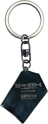 ABYSTYLE Death Note Notebook 3D Metal Keychain 1.61" x 1.10" Anime Manga Accessories Merch Gift in Saudi Arabia