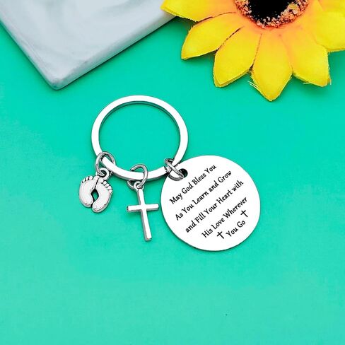 Encouragement Christian Gifts for Men Christian Keychain Gifts for Women Confirmation Baptism Gift Inspirational Bible Verse Gift for Friend Thanksgiving Birthday Christmas Religious Presents in Saudi Arabia