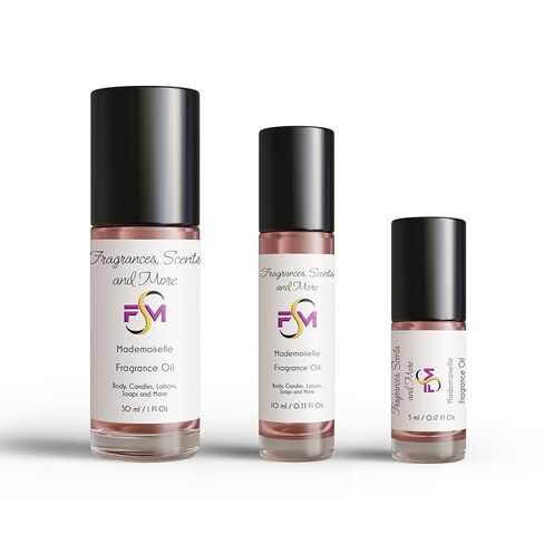 العطور والروائح والمزيد زيت عطر Mademoiselle - زجاجة بلاستيكية سعة 8 أونصة سائلة (240 مل) in Kuwait