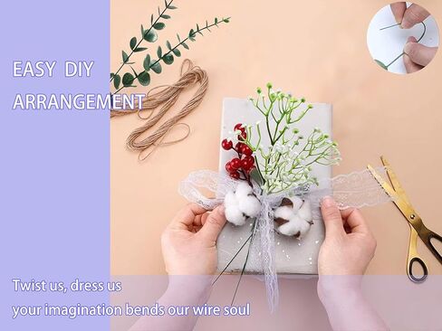 AMOHing 10 Pcs Artificial Babys Breath and Eucalyptus Leaves Stems, Fake Greenery Stems for Bouquet Accessories, Floral Arrangement Greenery Decoration, Faux Flowers for Vase in Saudi Arabia