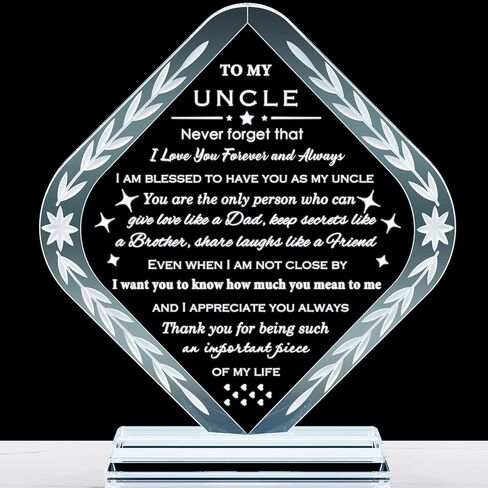 Meaningful Gifts for Brother with Light Base Brother Birthday Gifts from Sisters Brothers Laser Engraved Crystal Keepsake for Fathers Day Christmas Graduation Best Gift for Brother Adult in Saudi Arabia