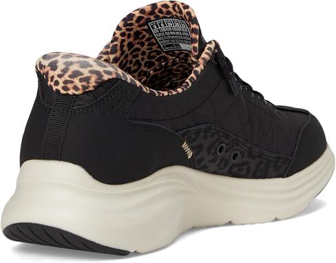 حذاء نسائي من Skechers مصنوع من إسفنج محيطي ملائم ومريح بدون استخدام اليدين، حذاء Leopard Dream in Saudi Arabia