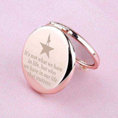 WUSUANED Musical Star Makeup Mirror Musical Lover Gift Theatre Inspired Mirror Drama Lover Gift in Saudi Arabia
